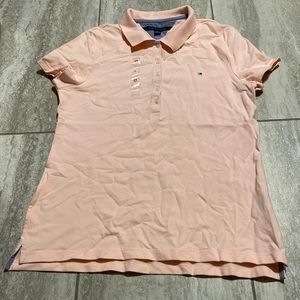 Tommy Hilfiger Light Pink Pique Women's Polo Shirt